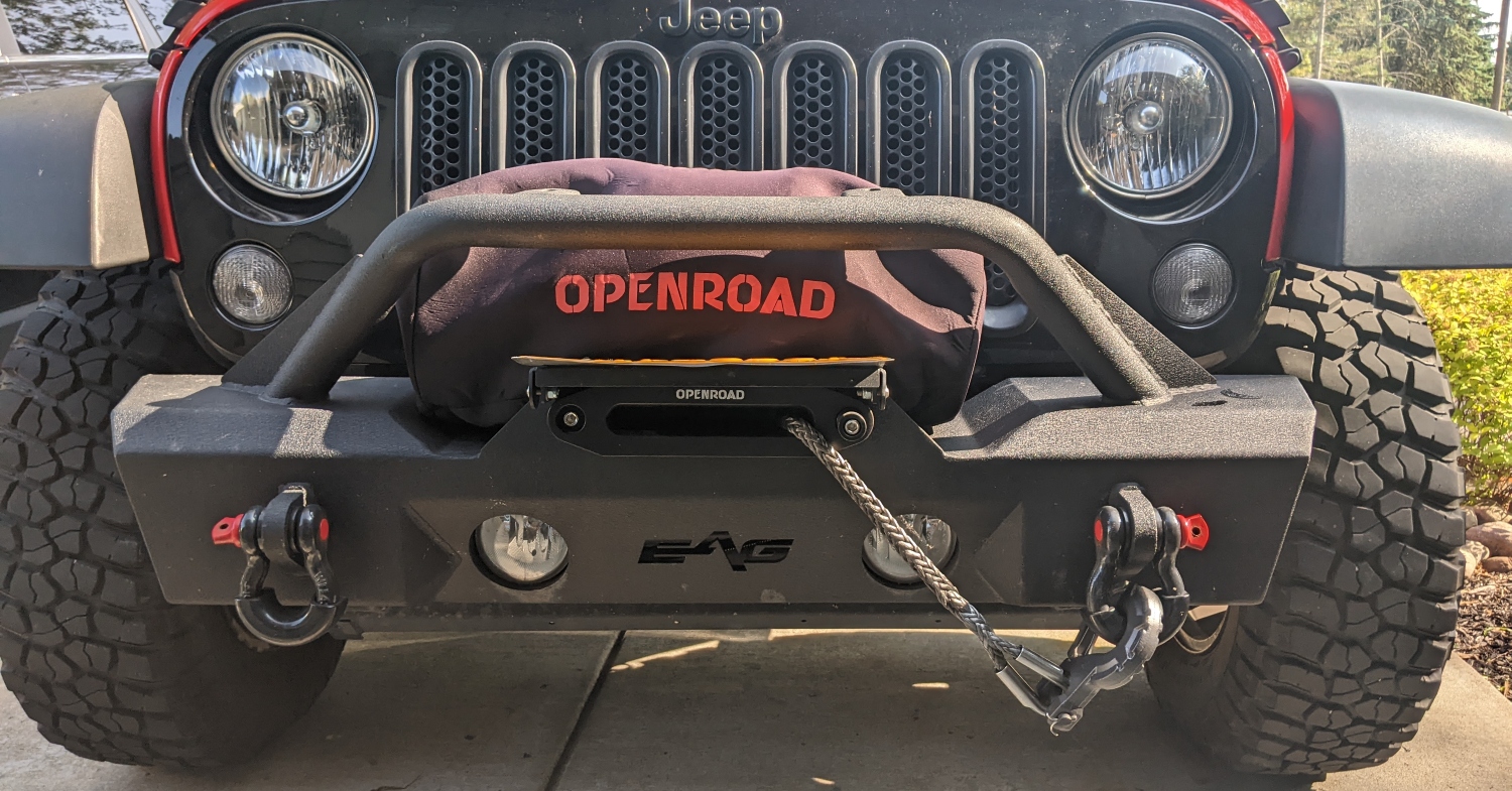 The OPENROAD Panther 2S series winch